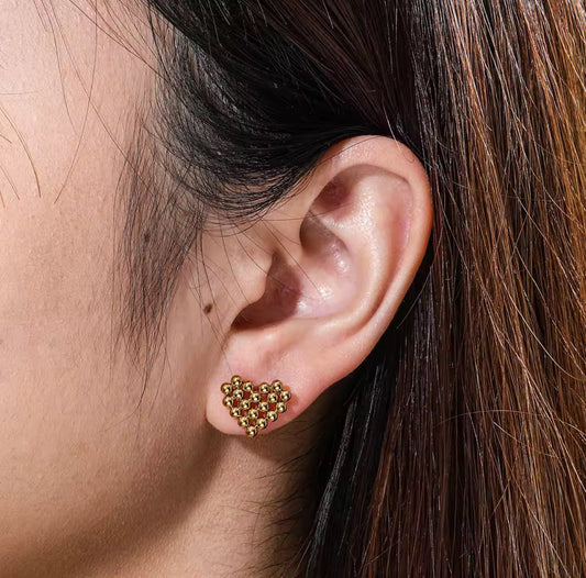 Aretes Pixel Heart