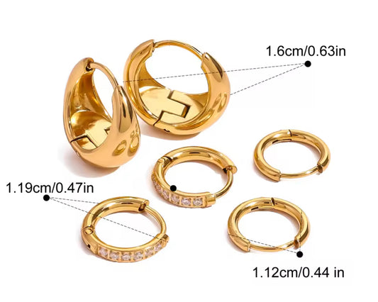 Set de aretes Essential