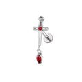 Piercing Aquiles Silver