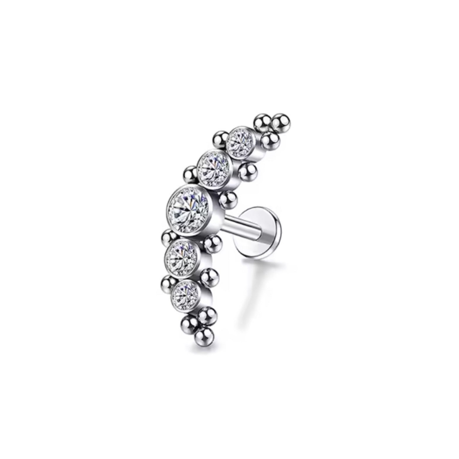 Piercing Siena Silver