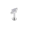 Piercing Rayo Silver