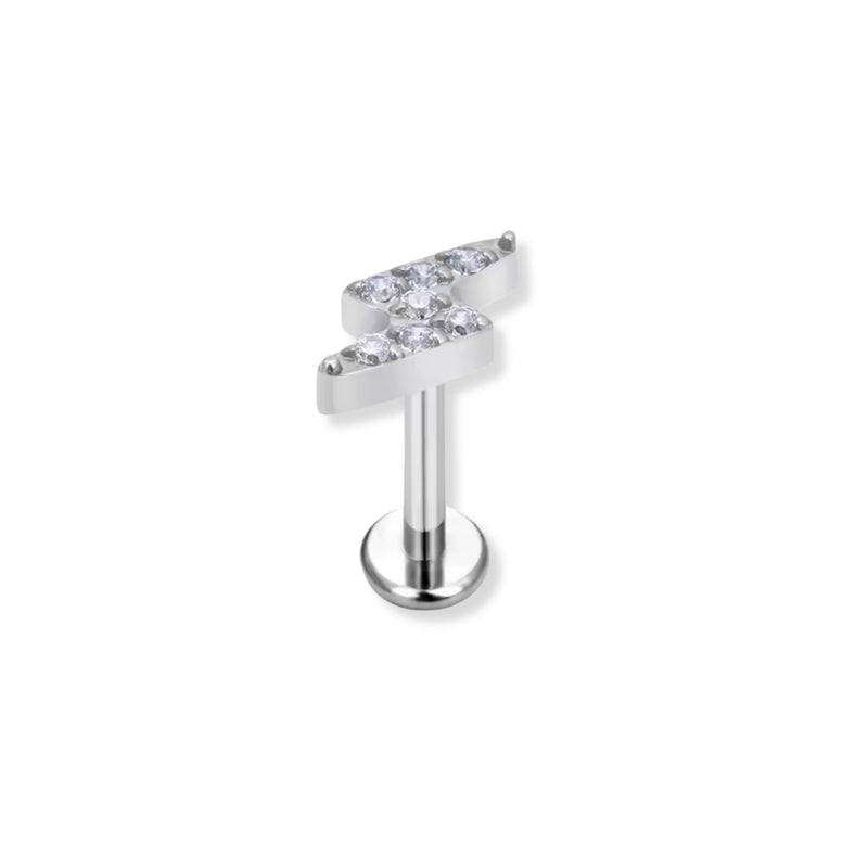 Piercing Rayo Silver