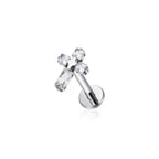 Piercing Cruxis Silver