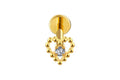 Piercing Heartix Gold