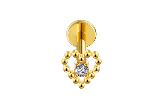 Piercing Heartix Gold