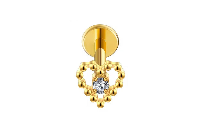 Piercing Heartix Gold