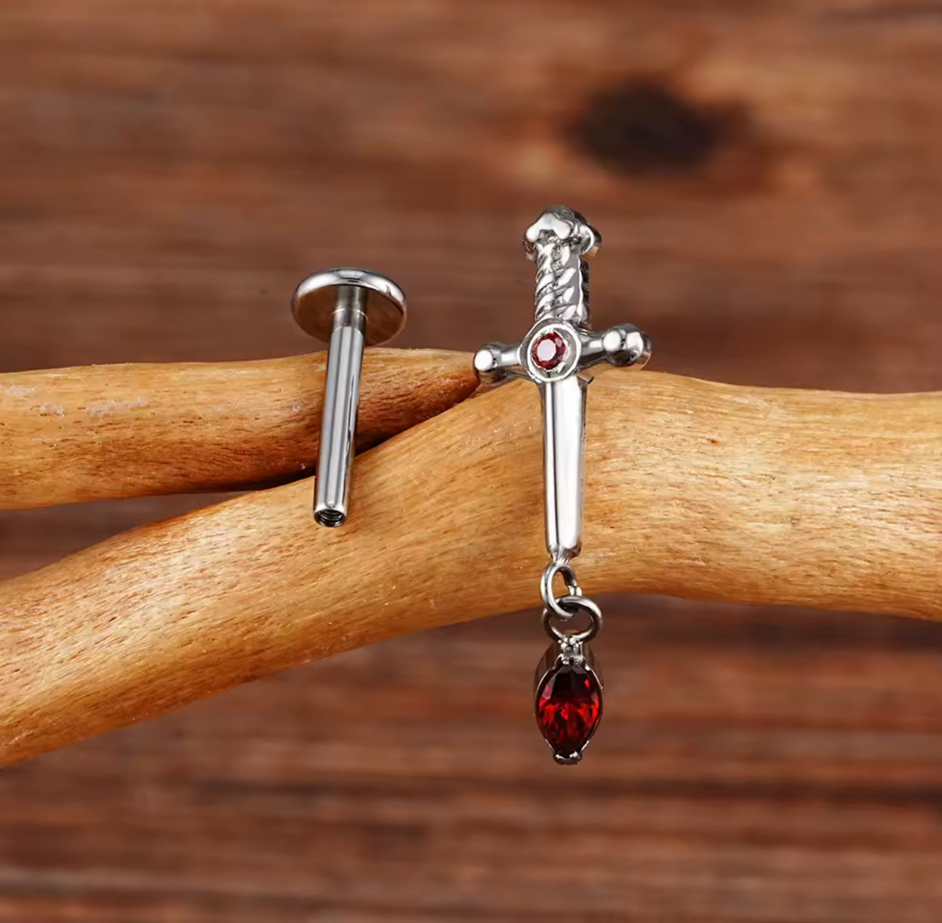 Piercing Aquiles Silver