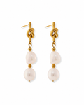 Aretes Knot Pearl