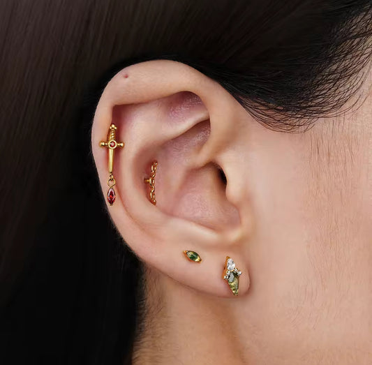 Piercing Aquiles Gold