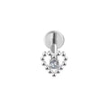 Piercing Heartix Silver