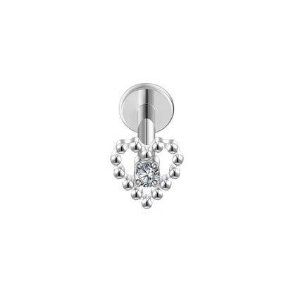 Piercing Heartix Silver