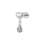 Piercing Aitana Silver