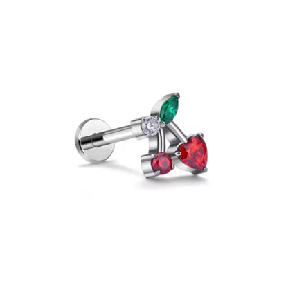 Piercing Cherry Silver