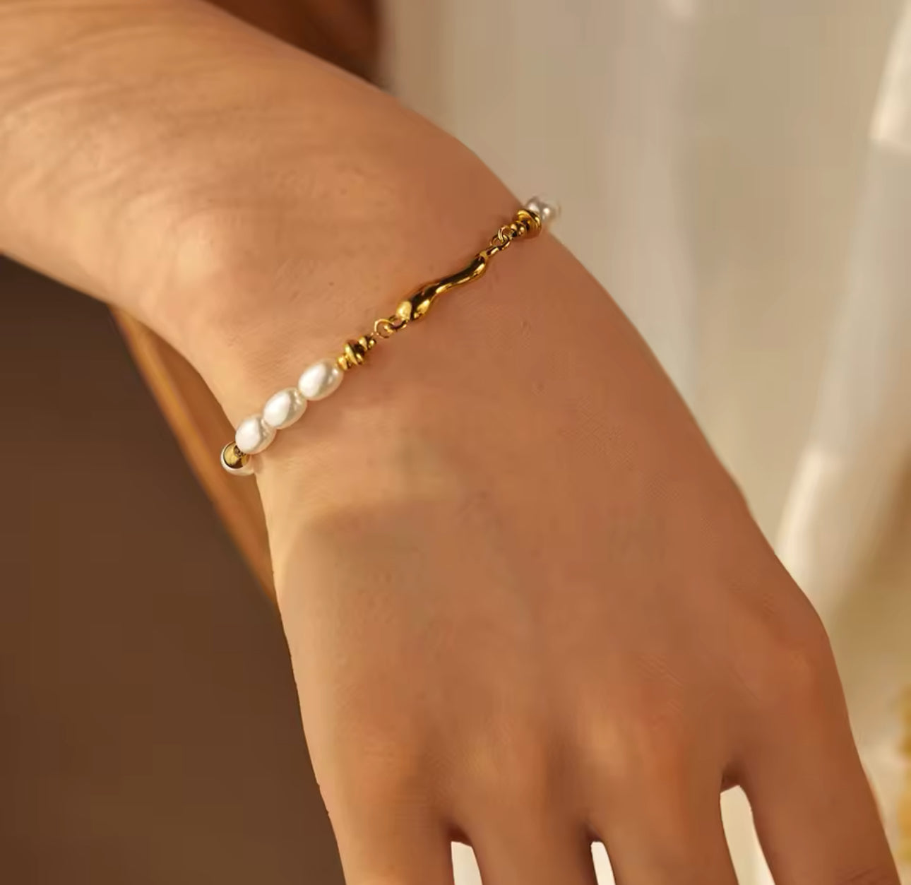 Pulsera Ajié White