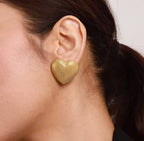 Aretes Golden Love