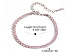 Pulsera Tennis Pink