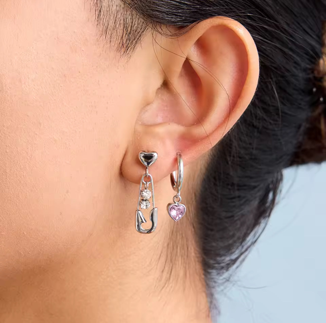 Aretes Heart Pin