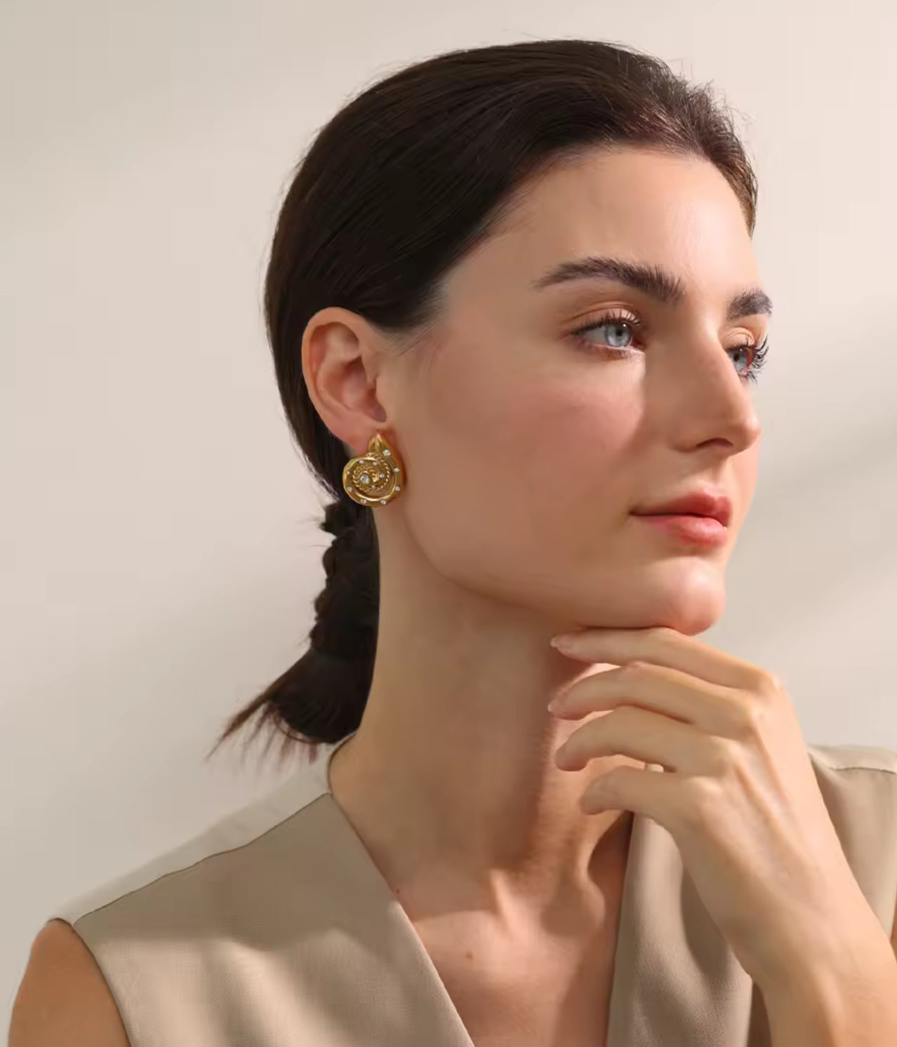 Aretes Caracola
