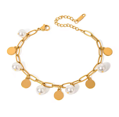 Pulsera Pearl Coins
