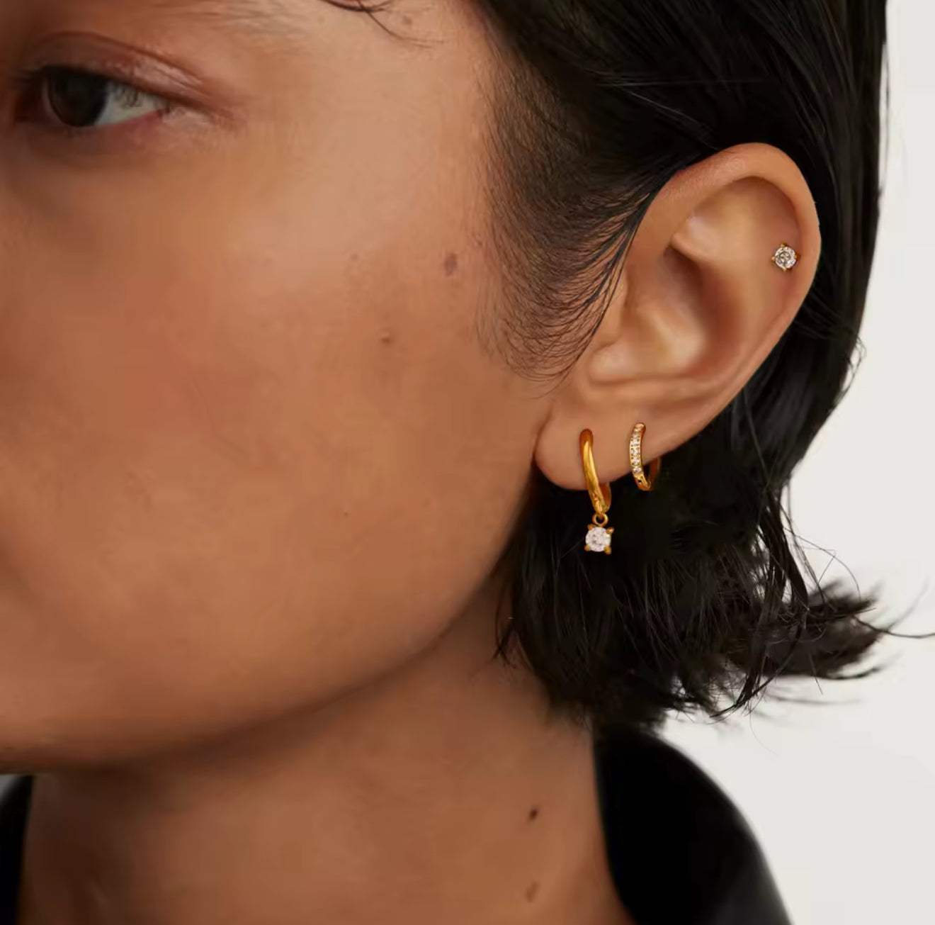 Set de aretes Trinity