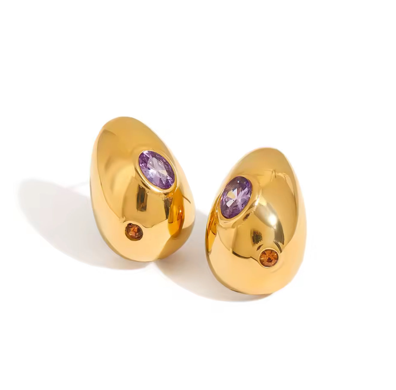 Aretes Oval Gems