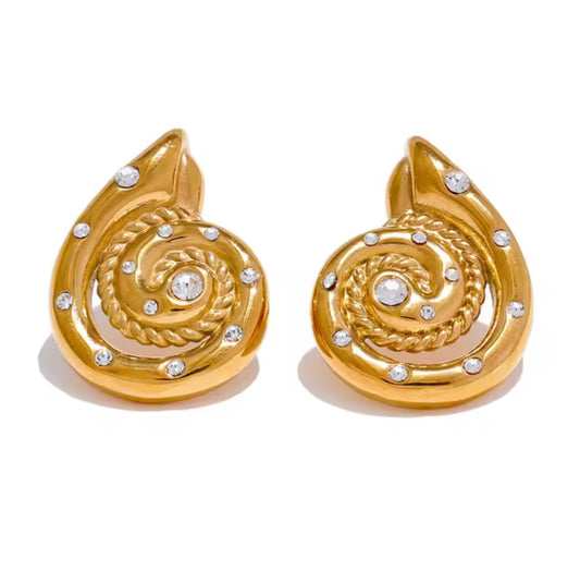 Aretes Caracola