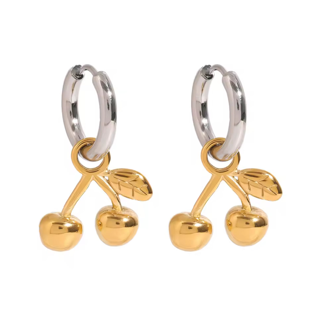 Aretes Cerezo