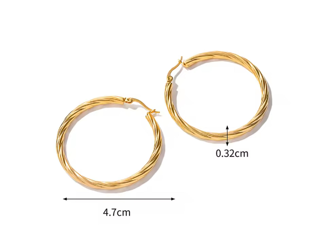 Argollas Trenzadas