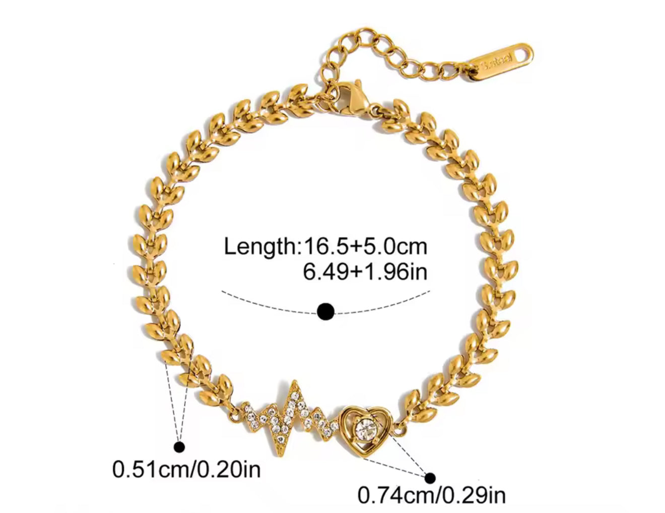 Pulsera Heartbeat