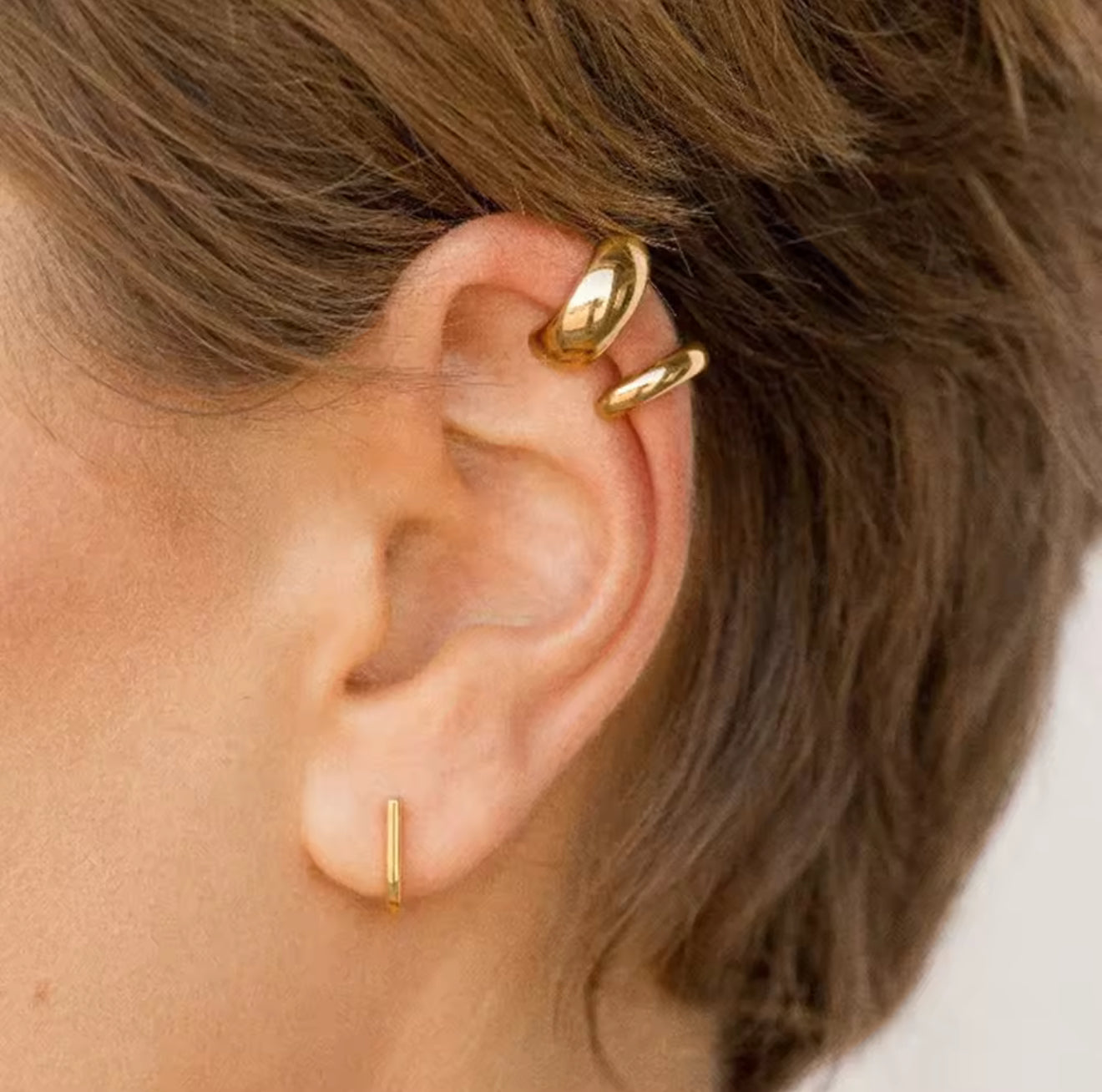 Ear Cuff Bold Gold