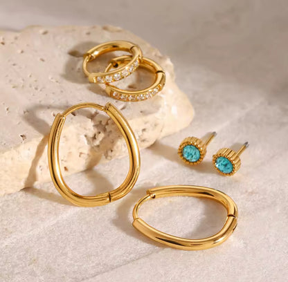 Set de aretes Daphne