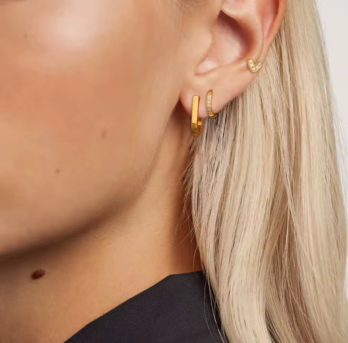Set de aretes Glow