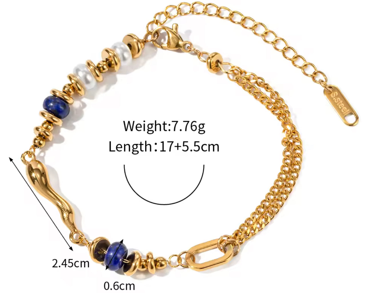 Pulsera Ajié Blue