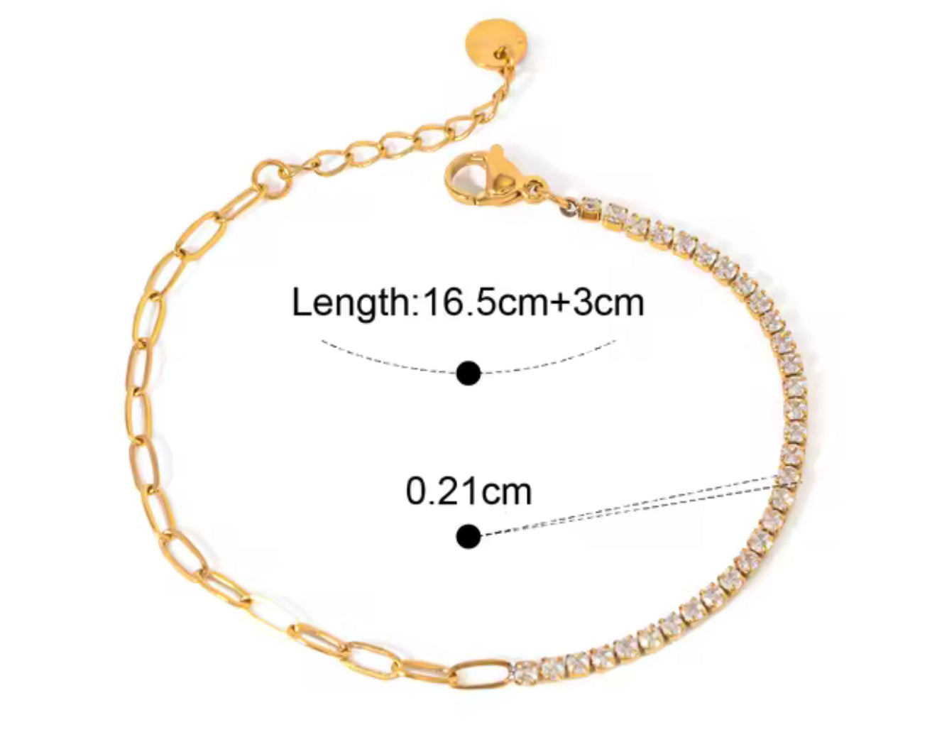 Pulsera Noa White