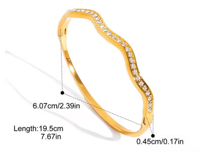 Brazalete Crystal Flow