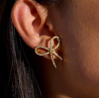 Aretes Lazo Diamanté