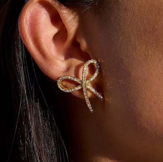 Aretes Lazo Diamanté