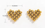Aretes Pixel Heart