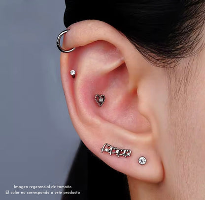Piercing Heartix Gold