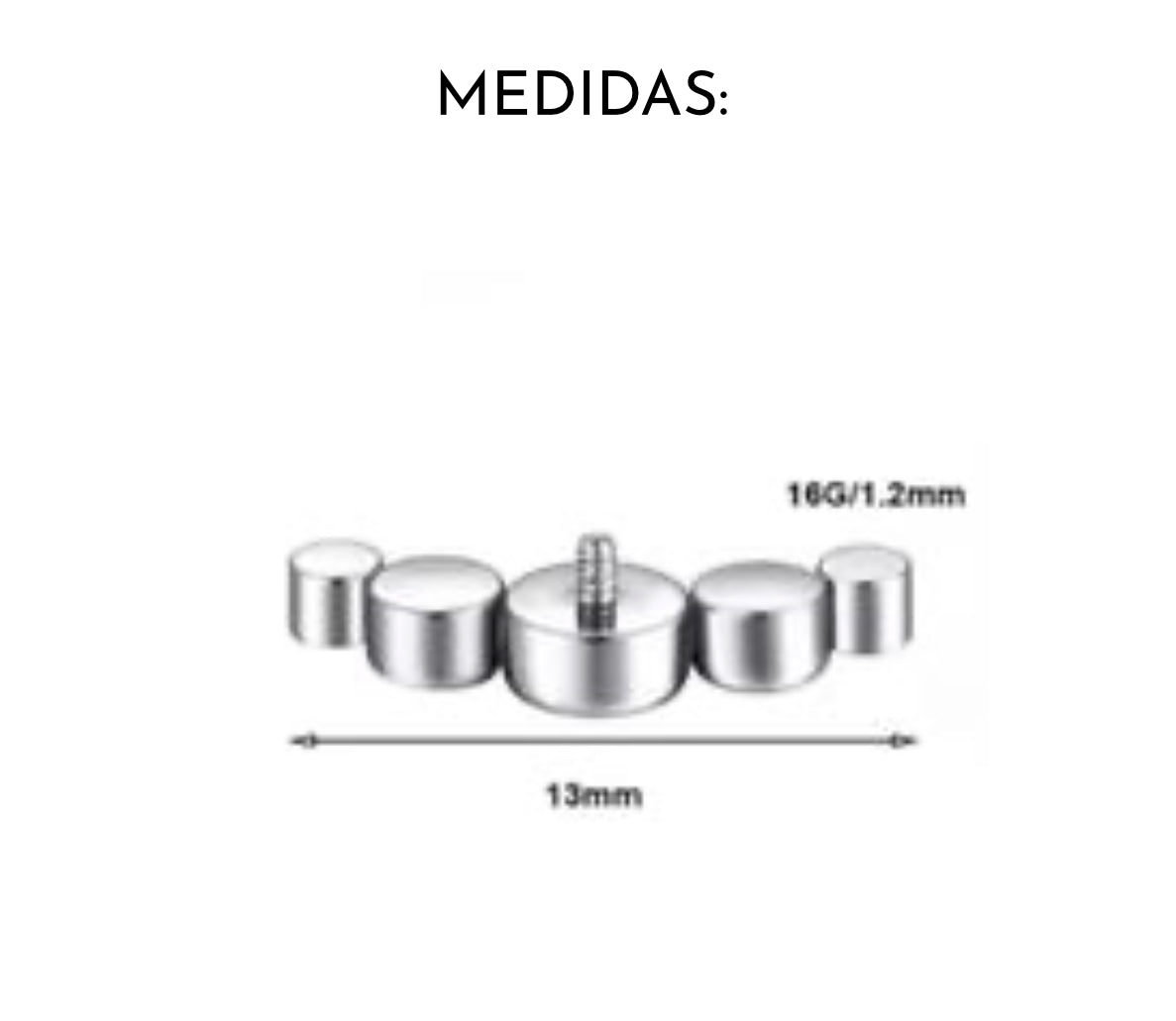 Piercing Siena Silver