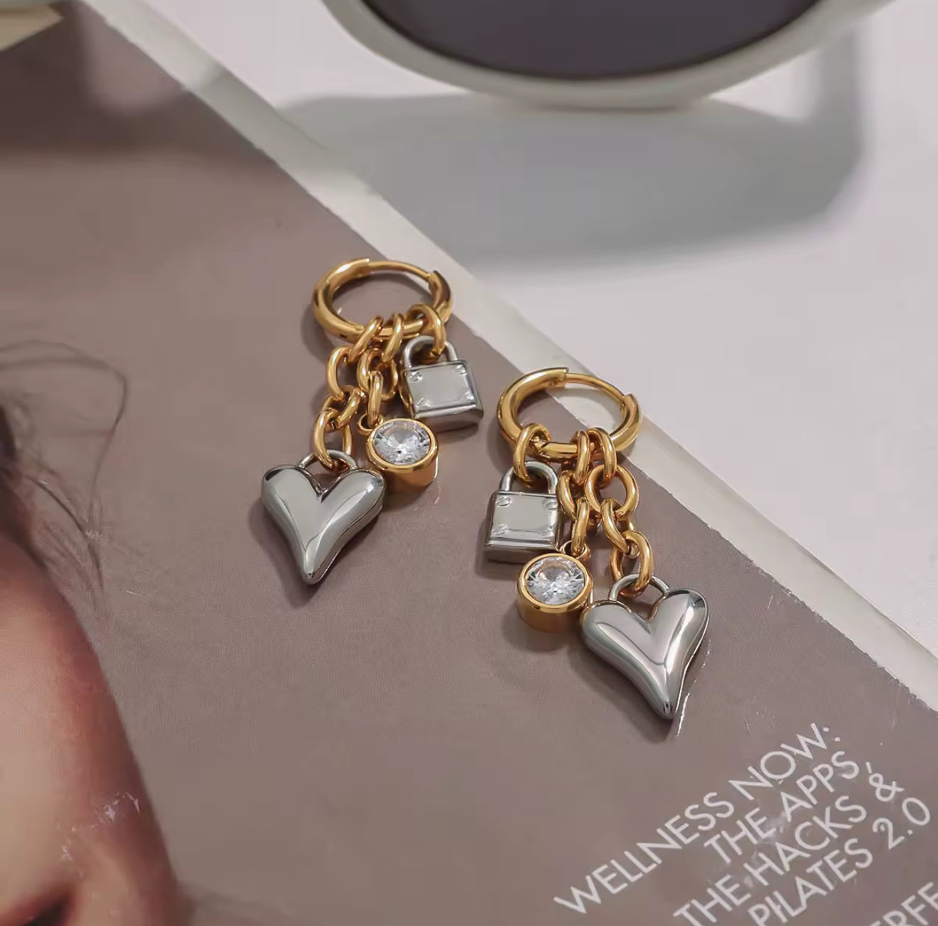 Aretes Amélia Lock