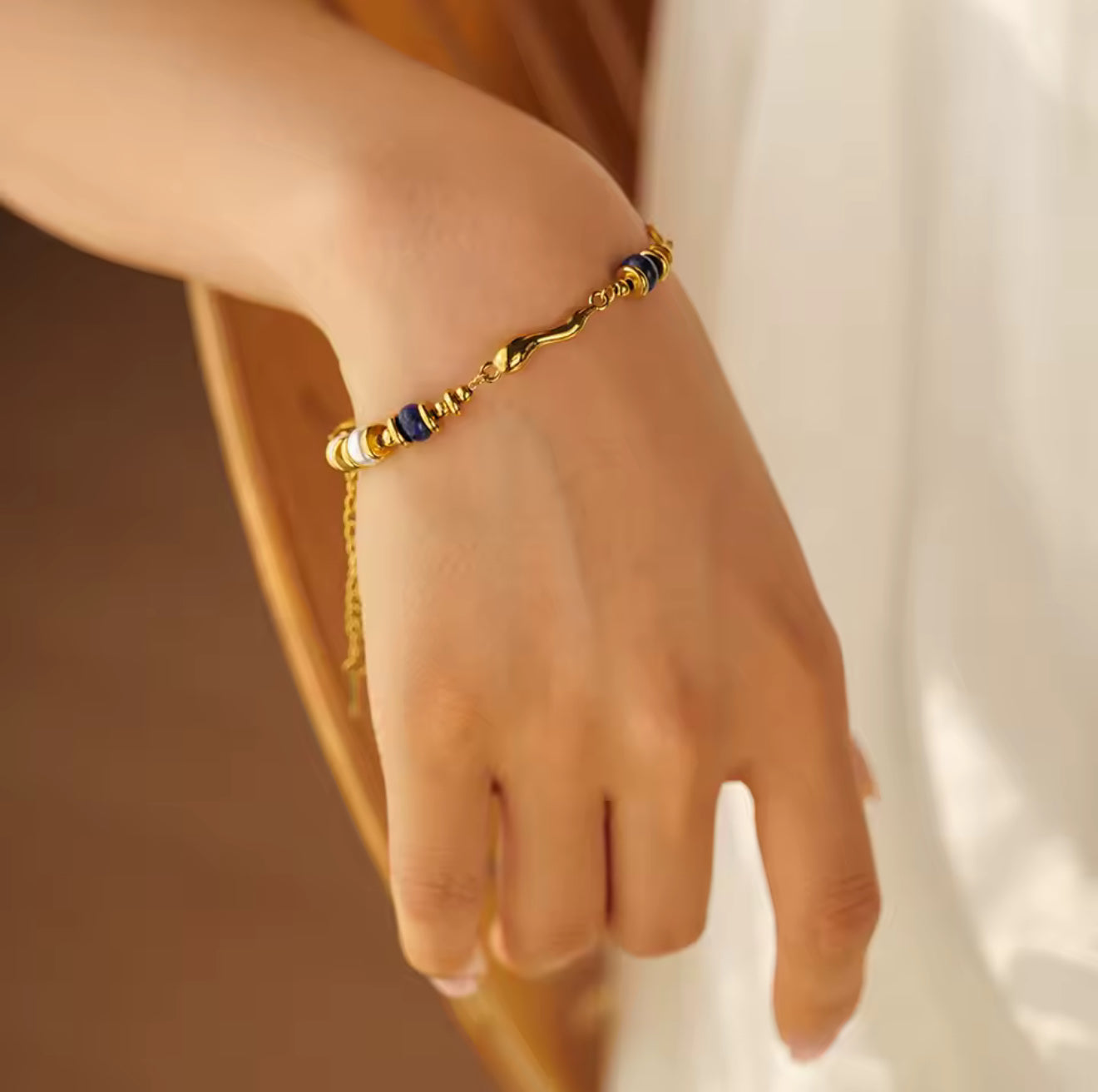 Pulsera Ajié Blue