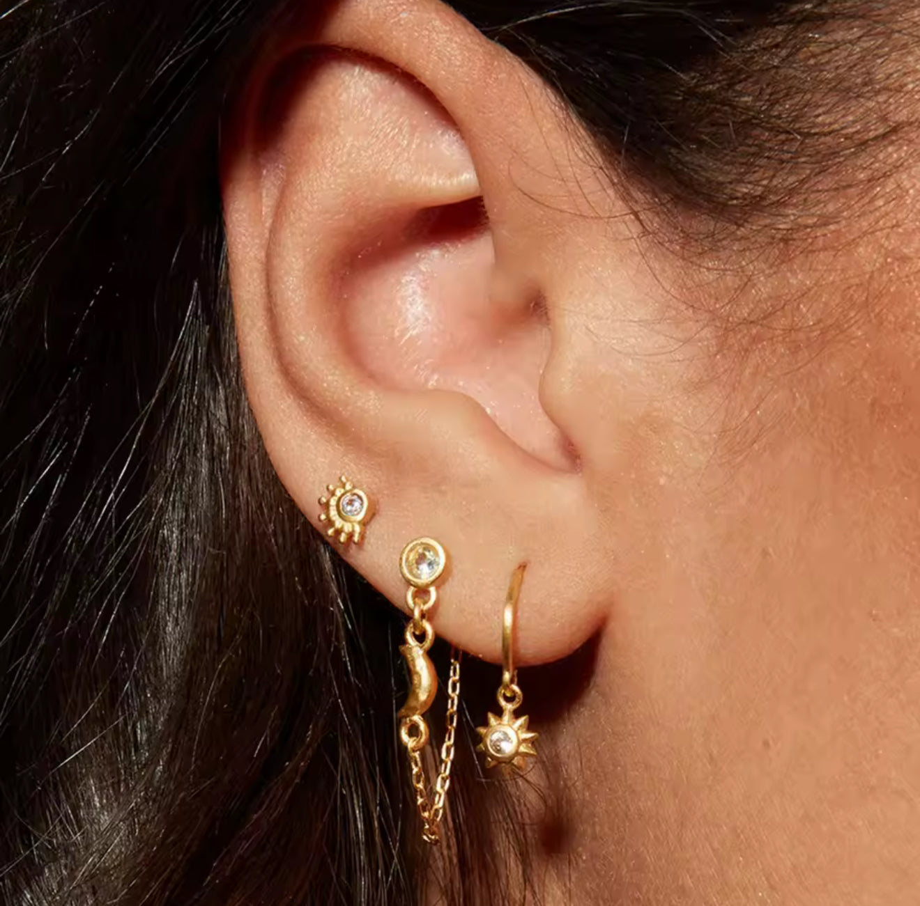 Aretes Sun & Moon