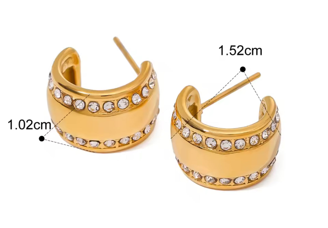 Aretes Bold Pavé