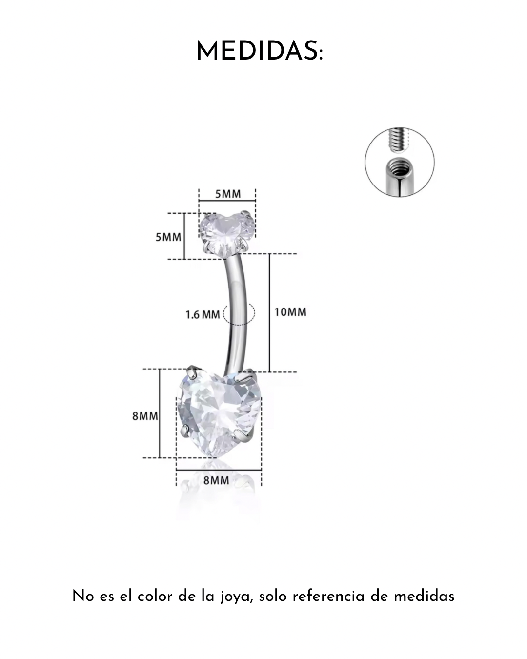 Piercing Corbel Silver