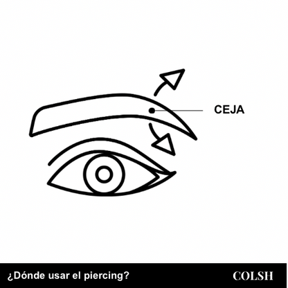 Piercing Lovix Silver