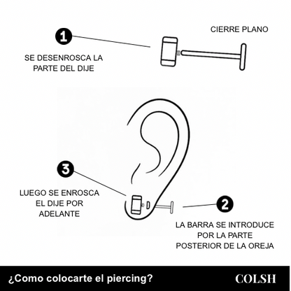 Piercing Lovix Silver