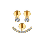 Set de Piercings Klyo Gold