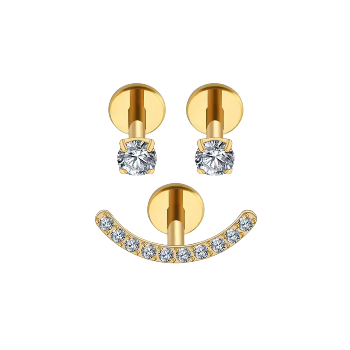 Set de Piercings Klyo Gold