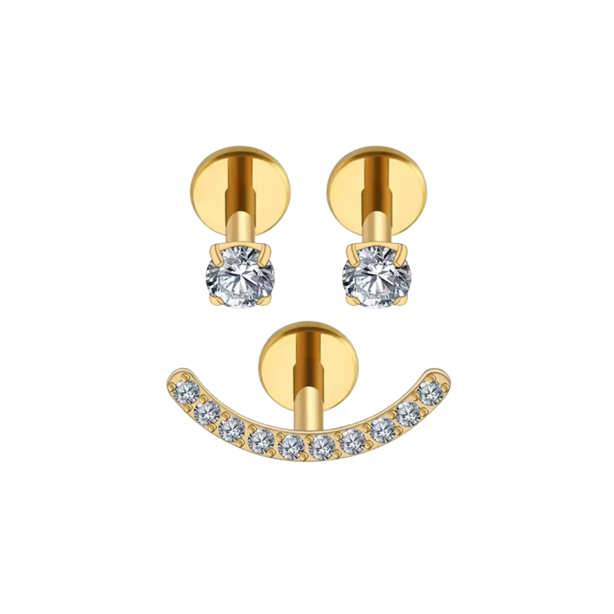 Set de Piercings Klyo Gold